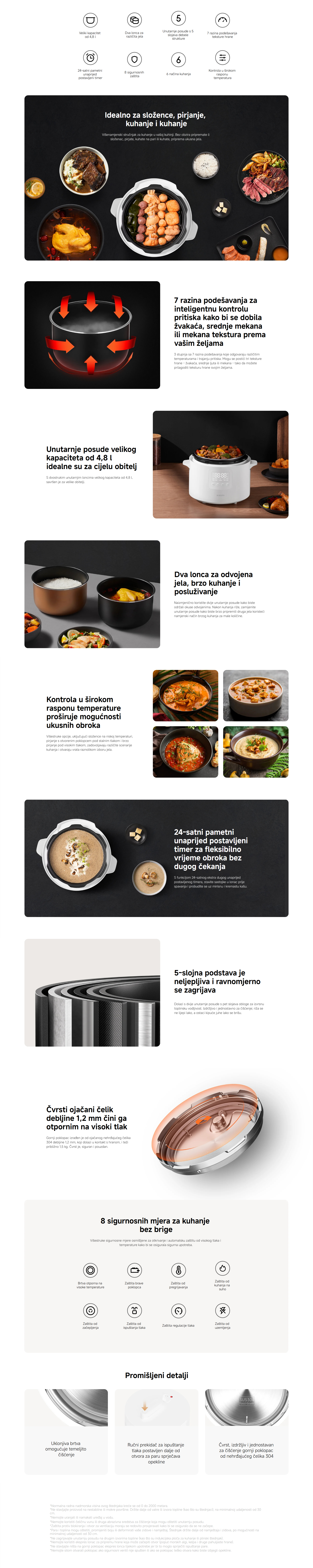 Xiaomi Electric Pressure Cooker opis